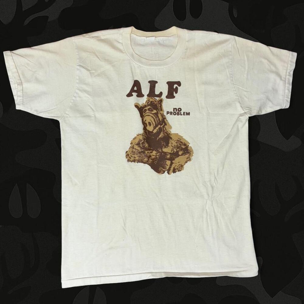 Vintage 80s ALF "No Problem" Graphic Tee Size L